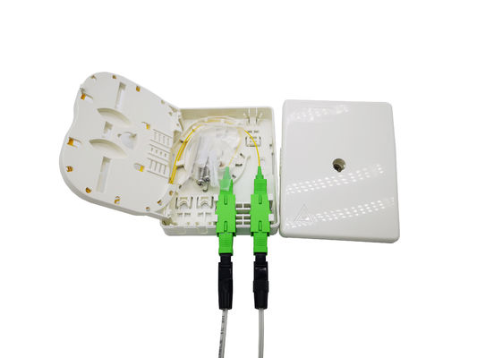 comprare SC LC Fibra ottica di uscita per pareti per interni con materiale ABS bianco fabbricazione online