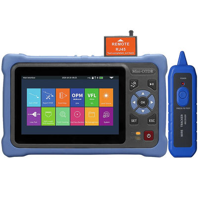 comprare Kit utensili in fibra OTDR Fibra ottica Tester 1310/1550nm 26/24dB Test Range 500m-100Km fabbricazione online