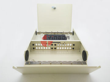 comprare Acciaio laminato a freddo scatola di fibra ottica di termine del metallo IP65 per FTTH GPON fabbricazione online