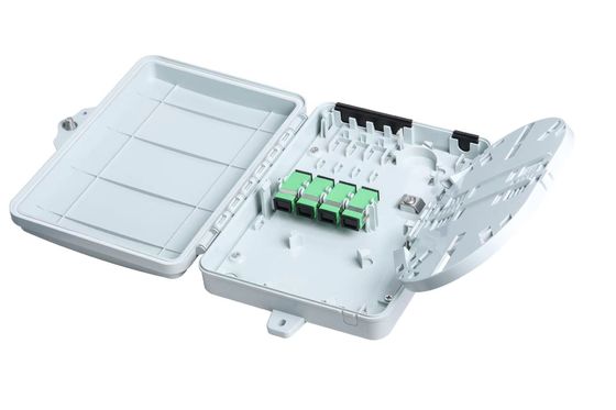 comprare 2-8 Capacità della fibra Fibra ottica Scatola di terminazione Compatibile con PLC Splitter e SC/LC Adapter fabbricazione online