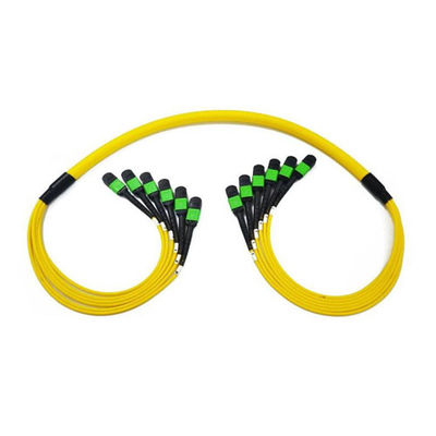 comprare 72 Fibra SM MPO Cable per camion G657A1 LSZH Jactet Giallo per il trasferimento rapido e stabile dei dati fabbricazione online