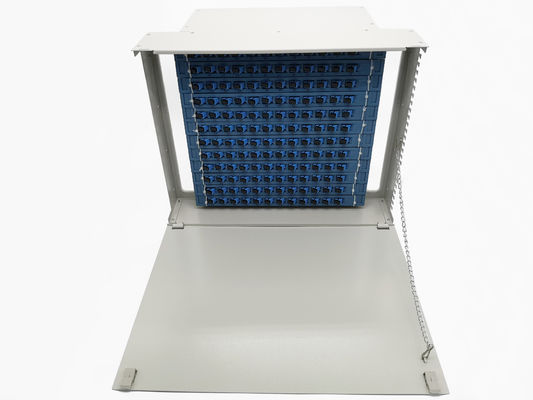 comprare Montaggio del rack del pannello di patch in fibra ottica a porta singola per connettori SC LC FC ST 12-144 fabbricazione online