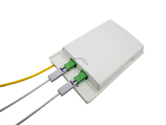 comprare FTB102H Pannello di presa per montaggio a parete SC Adapter Simplex Fiber Optic Termination Box con PC/ABS ad alta ABS fabbricazione online
