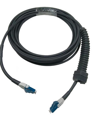 comprare NSN Boot Duplex LC Patch Cord Nero per la soluzione di cavo esterno fabbricazione online