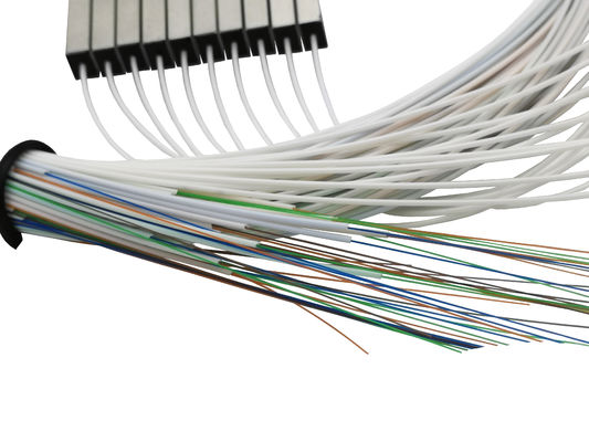 comprare Distribuzione efficiente dei segnali ottici Fibra ottica PLC Splitter 1*4 Nessun connettore per reti PON fabbricazione online