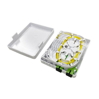 comprare FTTH PON Plastic Optical Rosette Caja Terminal 2SC Port Fiber Optic Termination Box per l'installazione a muro fabbricazione online