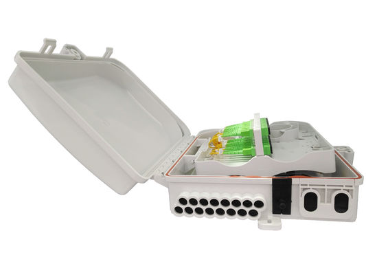 comprare Casella di taglio di fibra ottica personalizzabile con logo e marcatura laser per reti FTTH 24 capacità di nucleo IP65 fabbricazione online