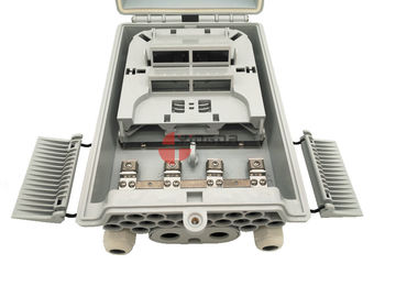 comprare 1/8 di supporto all'aperto dello SpA della cassetta a fibra ottica IP65 Palo del separatore per FTTH GPON fabbricazione online
