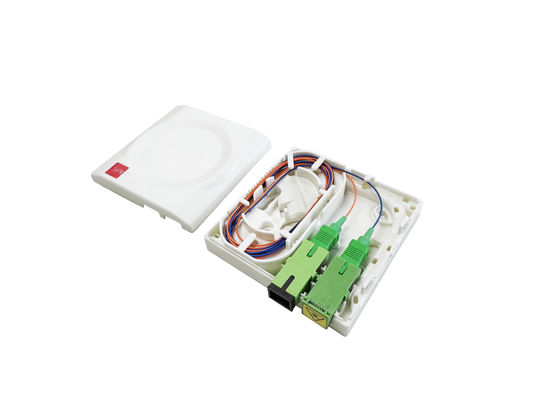 comprare Scatola di terminazione in fibra ottica 2Cores ABS Compatto per una facile installazione fabbricazione online