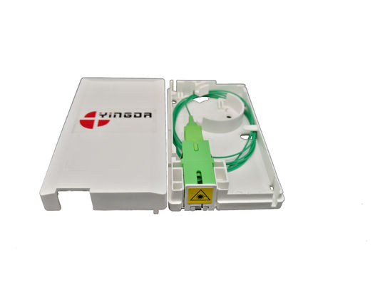 comprare SC Simplex / LC Duplex Fibra ottica terminale scatola ABS Fibra di parete presa 1cores fabbricazione online