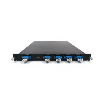 comprare 1270-1410nm 8CH Mux/Demux CWDM 100GHz 8 canali CWDM Box LGX per rete in fibra ottica fabbricazione online