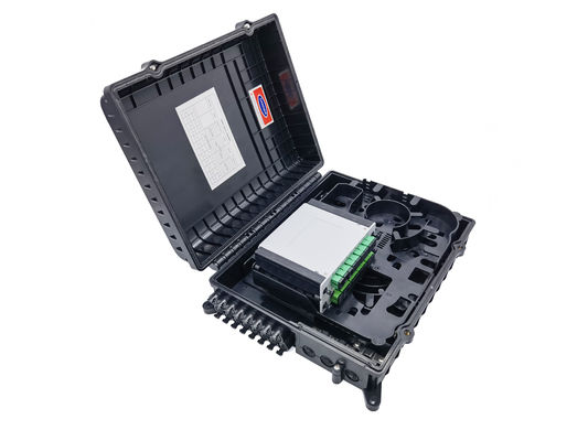 comprare  Outdoor Optical Splitter Box 3in 16out  With LGX Module  For 2x3mm Flat Drop Cable Outlets PC ABS Material fabbricazione online