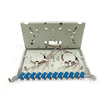 comprare Fiber Optic Equipment 24 Core Fiber Splice Tray and Splice Box Splitter Module for Outdoor FTTH Cabinet fabbricazione online