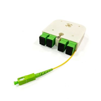 comprare Prezzo di fabbricazione FTTH 1x8 SC/APC Mini Cassette Fibra ottica PLC Splitter Lunghezza d'onda 1260-1650nm per soluzioni di rete personalizzate fabbricazione online