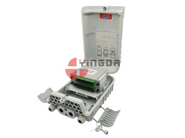 comprare Contenitore IP66 di cavo a fibre ottiche del supporto di Palo di 16 porti per Grey terminale di Caja del pelo di FTTH fabbricazione online