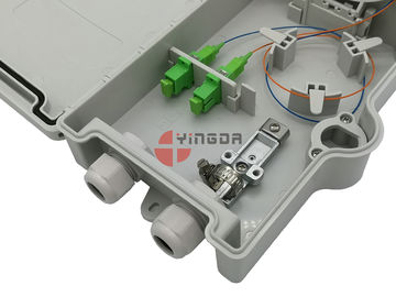 comprare Scatola all'aperto di termine della fibra dei centri di FTTH 4, adattatore a fibra ottica dello Sc della scatola di collegamento fabbricazione online