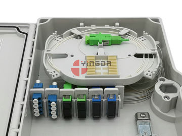 comprare 24 recinzioni IP65 GP62DW-3 del contenitore unito di cavo a fibre ottiche dei porti dei centri 3 con il vassoio della giuntura fabbricazione online