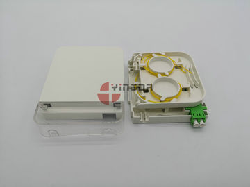 comprare PC dell'ABS antipolvere a fibra ottica dello sbocco di parete del disco di CBE della scatola di giunzione di LC IP54 fabbricazione online