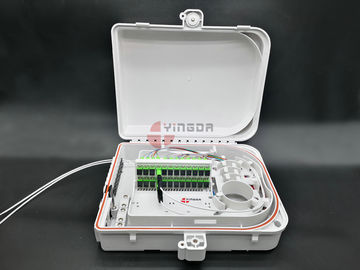 comprare 24 supporti a fibra ottica di Palo della scatola di distribuzione del porto con gli adattatori/trecce dello Sc fabbricazione online