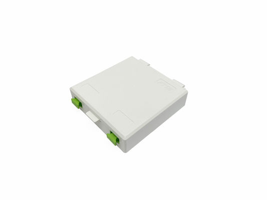 comprare 2 sbocco di parete a fibra ottica dell'interno di Unibody della scatola di termine del porto FTTH 86*86*23mm fabbricazione online
