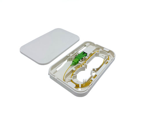 comprare 1 PELO a fibra ottica di plastica di Rossette della scatola di termine del pannello dell'incavo dello sbocco del supporto della parete del centro SC/APC fabbricazione online
