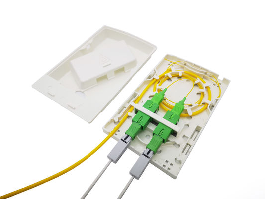 comprare Supporto della parete della scatola di termine della fibra del porto di FAT IP30 2 di CATV FTTH fabbricazione online