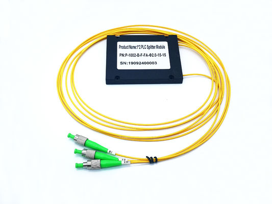 comprare Singolo separatore a fibra ottica del Plc di modo 1x2 di G65A71 LSZH FC APC fabbricazione online
