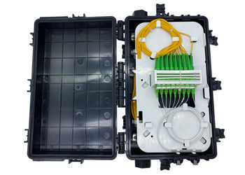 comprare Contenitore di giuntura a fibra ottica aereo della giunzione di FTTH 72 i 144 centri con gli accoppiatori dello Sc di Mini Splitter 1x16 1x8 fabbricazione online