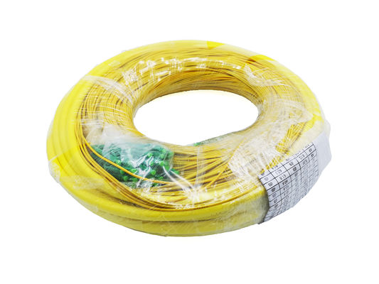 comprare 48 giallo di LC Pre-terminato fibra ottica APC LSZH Corning del cavo di toppa del pacco dell'Assemblea 2.0mm dei centri GJFJV fabbricazione online