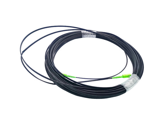 comprare Il nero autosufficiente 3 G657A1 del cavo flessibile 2x5mm del filo di acciaio del cavo di toppa dello Sc di FTTH all'aperto fabbricazione online