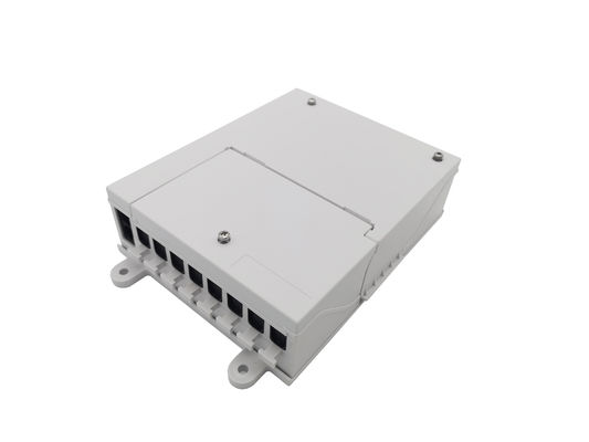 comprare ABS automatico dell'adattatore dell'otturatore dello Sc del separatore IP54 di termine della scatola 1X8 dell'accoppiatore a fibra ottica dello SpA bianco fabbricazione online