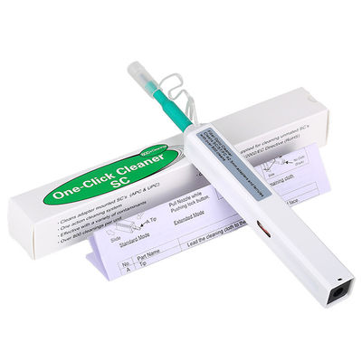 comprare Penna di pulizia del Fine-fronte di fibra ottica del connettore dello Sc 2.5mm della st FC LC, penna del pulitore di Un-clic 800 volte fabbricazione online