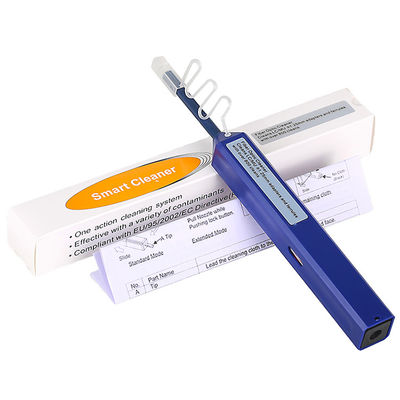 comprare Pulitore del connettore 1.25mm di LC MU di clic della fibra ottica una di FTTH che pulisce il CE ROHS di Pen Type Blue fabbricazione online