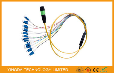 comprare Cavo a fibre ottiche semplice, MPO/MTP - cavo 0.9mm MP del cavo di toppa del cablaggio di LC fabbricazione online