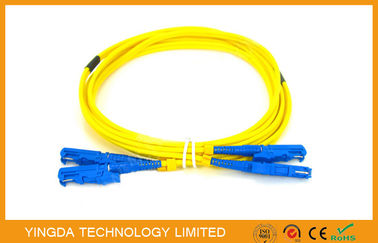 comprare Duplex a fibra ottica 9/125um di singolo modo della treccia del cavo di toppa di R&M E2000/UPC fabbricazione online