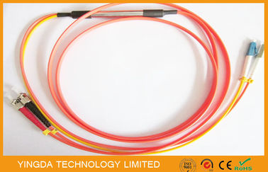 comprare Modo che condiziona il cavo a fibra ottica duplex della toppa (50/125 um) - LC (fornisca) a FC (pianta) fabbricazione online