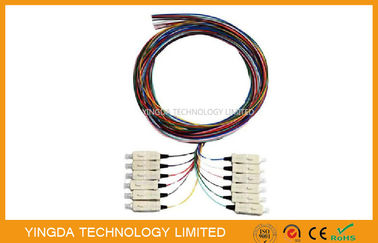 comprare 850 & treccia a fibra ottica LSZH 3M misto delle fibre 50/125um 12 dello Sc millimetro della treccia 1300nm fabbricazione online