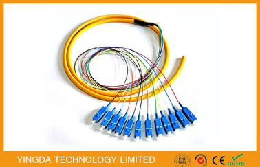 comprare Sblocco a fibra ottica della treccia dello Sc del centro di industria 12, fibra G652D di Corning della treccia dello Sc di FTTH MP LSZH fabbricazione online