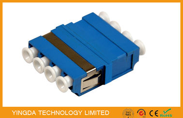 comprare Blu a fibra ottica di modo dell'adattatore 4 di FTTH CATV LC/PC, adattatore ottico millimetro/di MP LC fabbricazione online