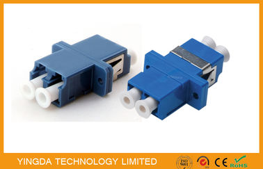 comprare Tipo a fibra ottica alta densità blu di orma dello Sc del duplex di LC dell'adattatore di PBT di singolo modo fabbricazione online