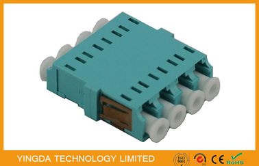 comprare Modo a fibra ottica di plastica del quadrato 4 di LC degli adattatori del connettore nessun'acqua dell'orecchio OM3 10G fabbricazione online