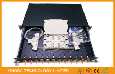 comprare 12 supporto di scaffale a fibra ottica del quadro d'interconnessione del porto FC, 12 quadro d'interconnessione delle fibre FC MP SX ODF fabbricazione online