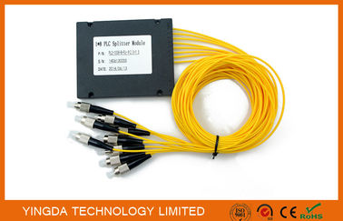 comprare Modulo ottico del separatore della fibra 1*8, scatola di plastica 100×80×10mm 1.5M G657A1 LSZH 2.0mm fabbricazione online
