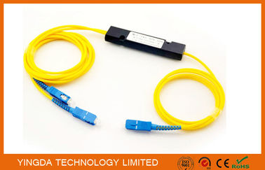 comprare Modulo compatto della cassetta del separatore 1x2 di fibra ottica SpA, accoppiatore di saldatura fuso di FTB fabbricazione online