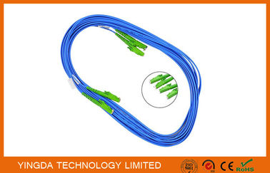 comprare E2000/APC - E2000/cavo blu duplex monomodale a fibra ottica LSZH del cavo toppa dell'APC fabbricazione online