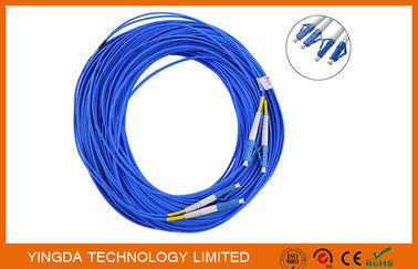 comprare Fibra ottica duplex LC - cavo di toppa di singolo modo di LC, colonna montante del duplex del cavo della toppa della fibra fabbricazione online