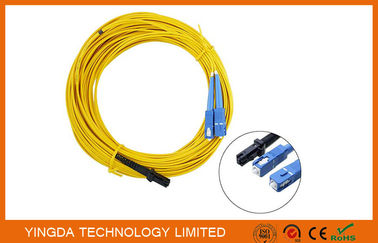 comprare Cavo di toppa a fibra ottica APC/di LC MT-RJ al duplex Zipcord dello Sc Singlmode senza giallo della clip fabbricazione online