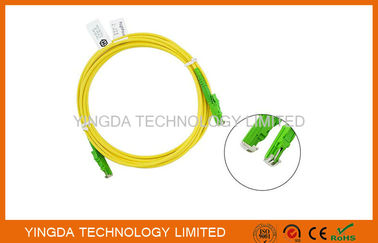 comprare HUBER + metri a fibra ottica/del cavo 3 della toppa dello Sc di SUHNER E2000/APC saltatori a fibra ottica fabbricazione online