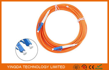 comprare Toppa a fibra ottica MM62.5 della fibra di Mulitmode/PVC 2.4mm, cavi di 125um OM1 di saltatore della fibra fabbricazione online