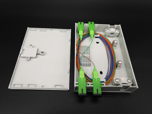 comprare 4 la scatola di fibra ottica di termine dei porti FTTH Pre-ha terminato il contenitore di giuntura di fusione dei centri di CTO 12 fabbricazione online